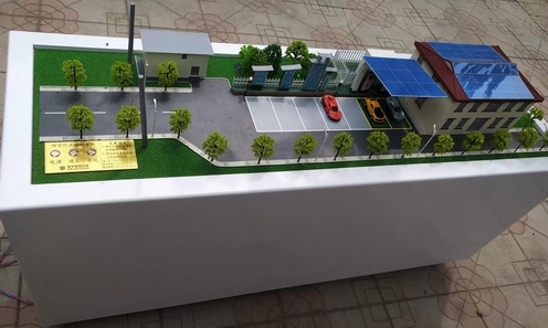 新能源沙盘光伏储能充电桩模型