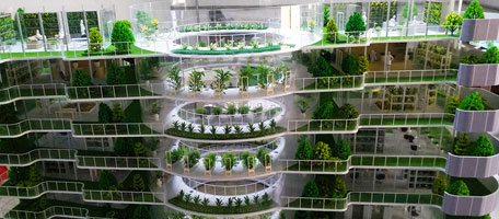 智慧农业垂直农场沙盘厂