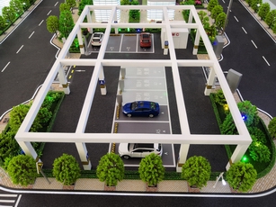 智能停车演示沙盘