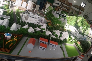 天津新疆智慧微缩应用场景模型